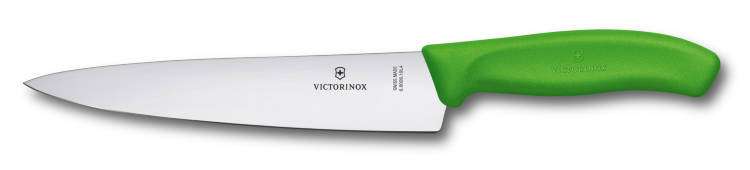 Kuchyňský nůž 19 cm Victorinox 6.8006.19L4B zelený