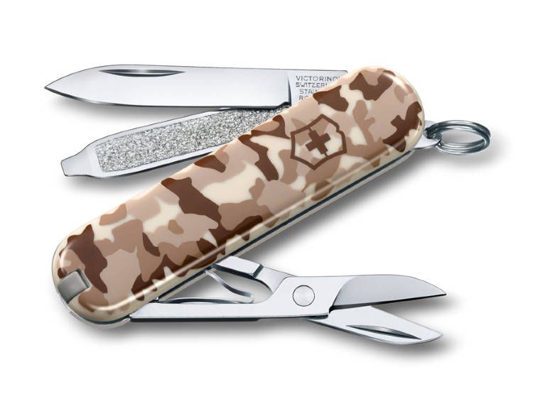 Kapesní nůž Victorinox Classic Desert 0.6223.941 na klíče , 58mm Poušť