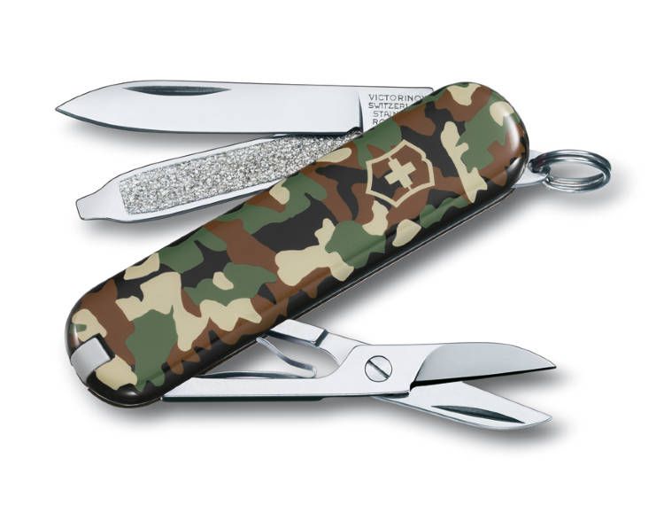 Kapesní nůž Victorinox Classic SD 0.6223.94 na klíče , 58mm Vojenský , Army