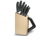 8-mi dílná kuchyňská sada nožů s blokem na nože Victorinox Swiss Classic 6.7173.8