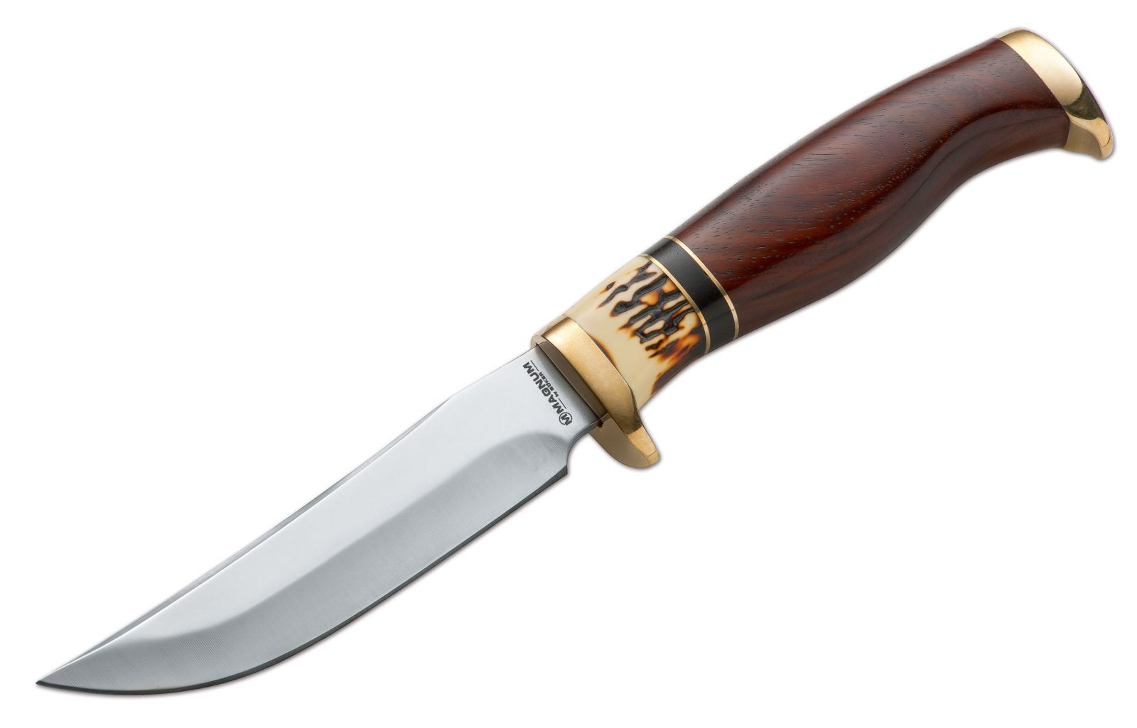 Dýka Böker Magnum Premium Skinner 24cm 02LL163 s koženým pouzdrem , lovecký nůž , sběratelský Böker - Solingen