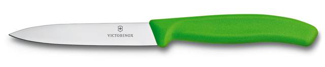 Nůž na zeleninu Victorinox 10cm 6.7706.L114 zelený