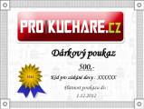 Dárkový poukaz e-shopu ProKuchare.cz