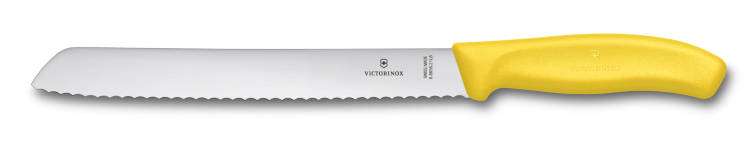 Kuchyňský nůž na chléb Victorinox 6.8636.21.L8 Classic color žlutý