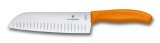 Kuchyňský nůž Santoku 17cm Victorinox 6.8526.17L9B oranžový